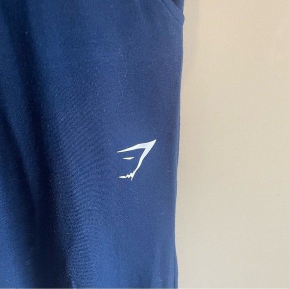 Gym Shark Sweatpants Joggers Blue Medium - Picture 4 of 5